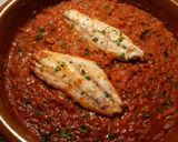 Foto del paso 21 de la receta Lomo de jurel con reducción de salsa de tomate