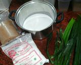Foto langkah ke 1 dari resep Bubur Lemu (alias bubur sumsum).