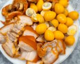 Hình bước làm 5 của món Gỏi Cuốn/Bún Tôm Thịt sốt tương đen