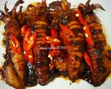 Foto langkah ke 5 dari resep Cumi bakar pedas manis 🐙.