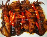 Foto langkah ke 5 dari resep Cumi bakar pedas manis 🐙.