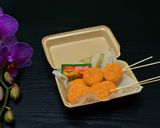 Foto langkah ke 7 dari resep Nugget Koin Bungkus Daun.
