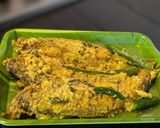 A picture of step 9 of Methi Pabda.