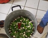 A picture of step 3 of Ekpang nkuqwuo.