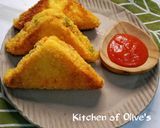 Foto langkah ke 16 dari resep Roti Goreng Sosis Rogut Keju.
