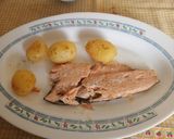 Foto del paso 9 de la receta: Filetes de Truchas y papas cocidas al horno