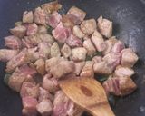 Foto del paso 4 de la receta Cerdo teriyaki con coliflor