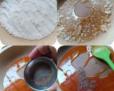 A picture of step 2 of Sugar Peanut Chikki.