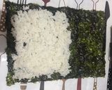 Foto langkah ke 7 dari resep Kimbap (Manfaatin nasi sisa semalam 😁).