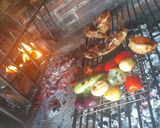 Foto del paso 8 de la receta: Pollo a las brasas, con verduras asadas. #delantaldorado