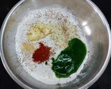 A picture of step 2 of Spinach cheese butter Chakri or Murukku.