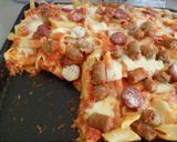 Foto del paso 5 de la receta: Fideos macarrones rellenos a la napolitana