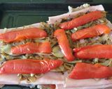 Foto del paso 6 de la receta: Matambre a la fugazzeta con huevo