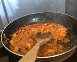Foto del paso 3 de la receta: Papas rellenas con atún y champiñones