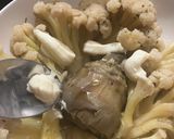 Foto del paso 4 de la receta: Coliflor i alcachofa, un hervido depurativo