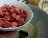 A picture of step 12 of Schezwan Soup.