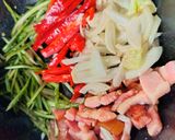 Búbos zöldbab minden jóval tálalva💥 recept fázis 1 fotója
