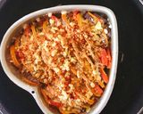 A picture of step 4 of Mediterranean Roasted Veggies.