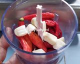 Foto langkah ke 3 dari resep Sambal Keringan Kulit Singkong-Teri-Kacang Renyah dan Yummy.