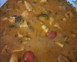 A picture of step 9 of Kadhai Paneer.