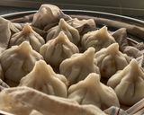 A picture of step 4 of Ukdi che modak.