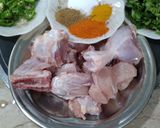 A picture of step 2 of Tawa chicken.