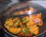 A picture of step 4 of Peri peri Kashmiri paneer tikka masala.