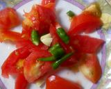 A picture of step 13 of Mexican Tacos chaat.