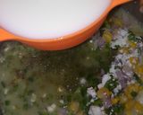 A picture of step 4 of Rava-Palak-Corn Mini Pancakes.