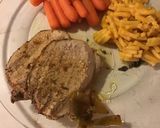 A picture of step 9 of Hickory, Apple, and Herb Roasted Pork Loin.