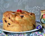 Foto del paso 6 de la receta: Pan casero relleno con pasas de uva y dulce de batata🧉