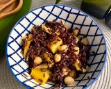 Foto del paso 6 de la receta: Arroz negro tailandés con garbanzos, pollo y piña a la plancha