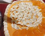 A picture of step 3 of Orange Souffle🍊🍊.