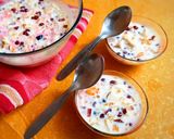 फ्रूट कस्टर्ड (fruit custard recipe in marathi) रेसिपी स्टेप 5 फोटो 