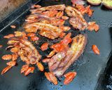 Une image de l'étape 7 de Poitrine de porc marinée grillée aux tomates cerises.