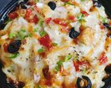 A picture of step 4 of Cheesy Pizza Tikka Fries 🍟 🍟.