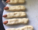 A picture of step 3 of Witches Fingers.