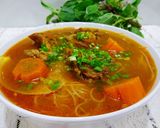 Hình bước làm 3 của món Bò kho bánh mì