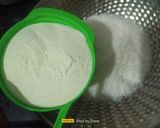 A picture of step 1 of Tricolour Peda.