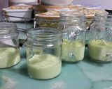 Foto langkah ke 4 dari resep Silky Pudding 3 Lapis Super Mirip Puyo.