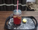 नींबू शिकंजी विद रूह अफ़ज़ा (nimbu shikanji with rooh afza recipe in Hindi) रेसिपी चरण 3 फोटो