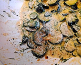 Tejszínes cukkini spagetti tésztával recept fázis 3 fotója