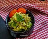 A picture of step 7 of Matki sprout Pulao.
