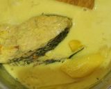 Gambar langkah 6 resipi Masak Lemak ikan Jenahak.
