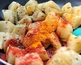 आलू के गुटके (Aloo ke guthke recipe in hindi) रेसिपी चरण 3 फोटो