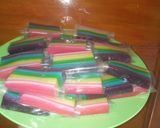Foto langkah ke 6 dari resep Kue Lapis Pelangi 🌈.