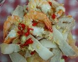 Hình bước làm 5 của món Gỏi Bưởi