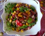 👩🏻🍳મેક્સિકન બીન સલાડ🥗 (Mexican Bean Salad Recipe In Gujarati) રેસીપી સ્ટેપ5ફોટો