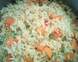 A picture of step 3 of Fried rice.