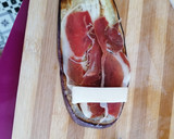Foto del paso 3 de la receta: Rollitos de berenjena relleno de jamón y queso